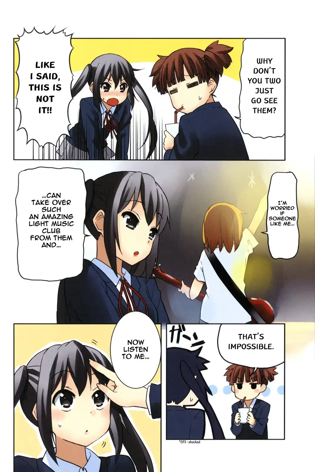 K-ON! - High School Chapter 0 4